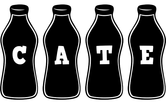 Cate bottle logo