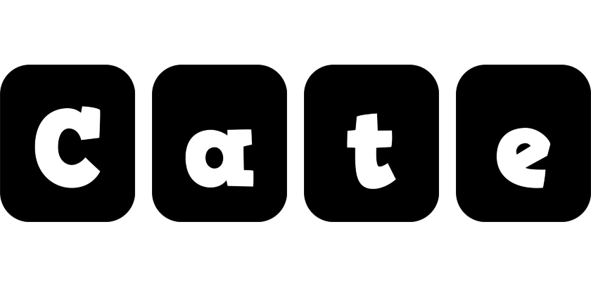 Cate box logo