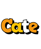 Cate cartoon logo