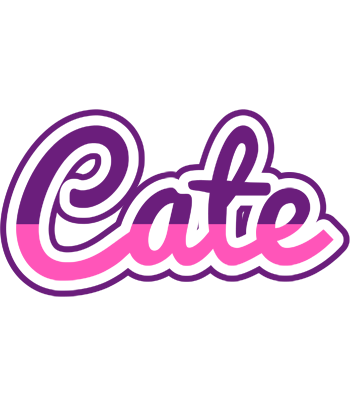 Cate cheerful logo