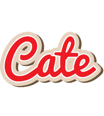 Cate chocolate logo