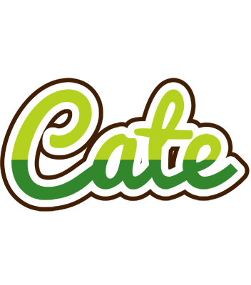 Cate golfing logo