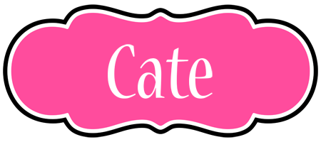 Cate invitation logo