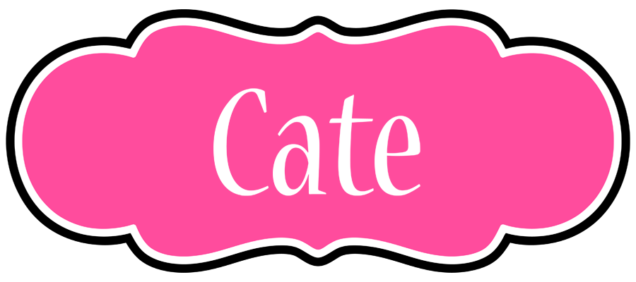 Cate invitation logo