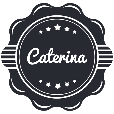 Caterina badge logo