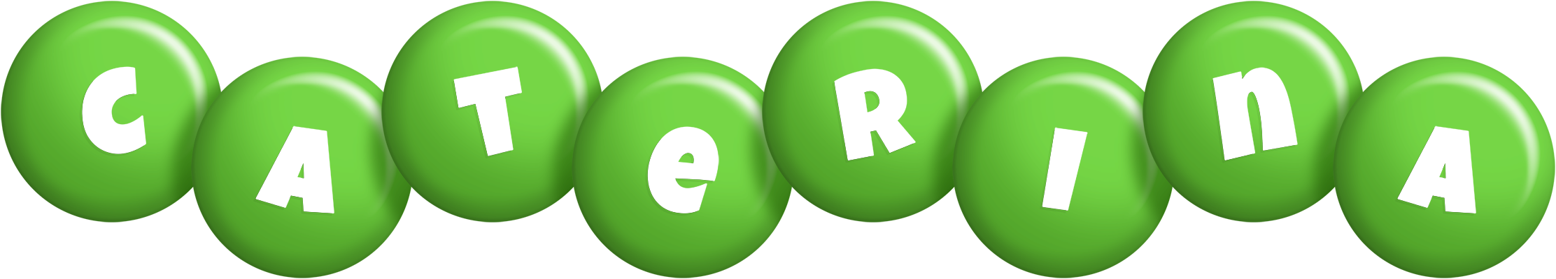 Caterina candy-green logo