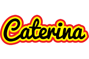 Caterina flaming logo