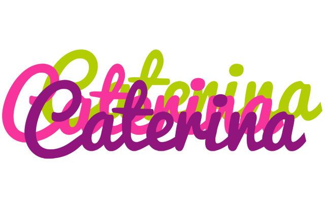 Caterina flowers logo