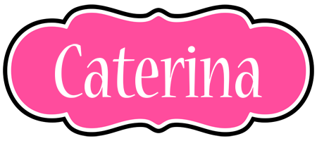 Caterina invitation logo