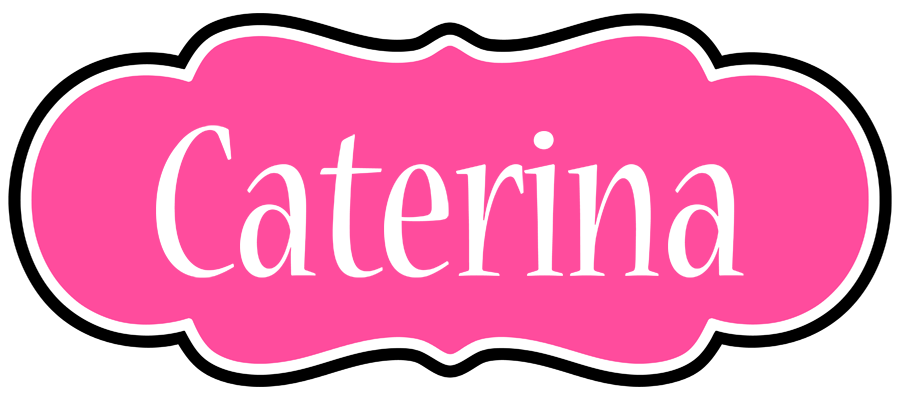 Caterina invitation logo