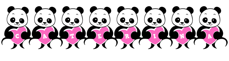 Caterina love-panda logo