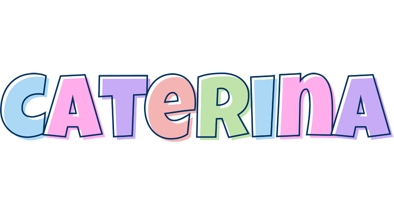 Caterina pastel logo