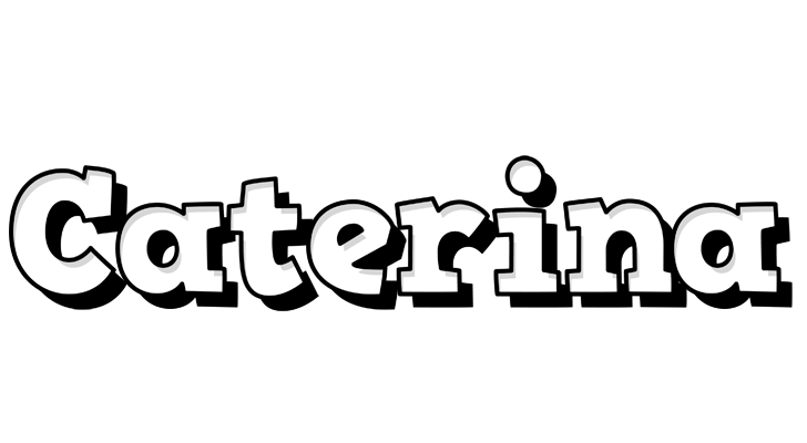 Caterina snowing logo