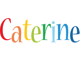 Caterine birthday logo