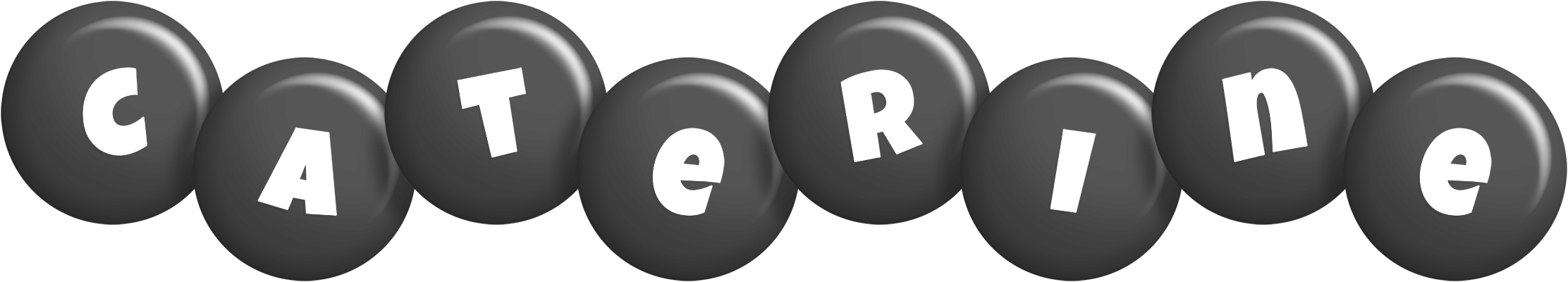 Caterine candy-black logo