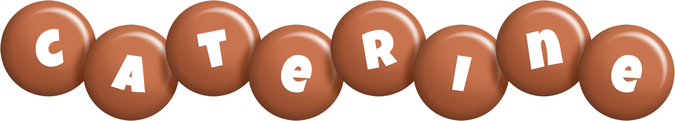 Caterine candy-brown logo