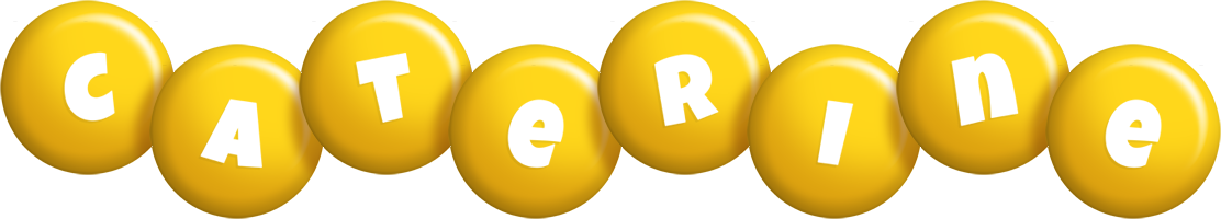 Caterine candy-yellow logo