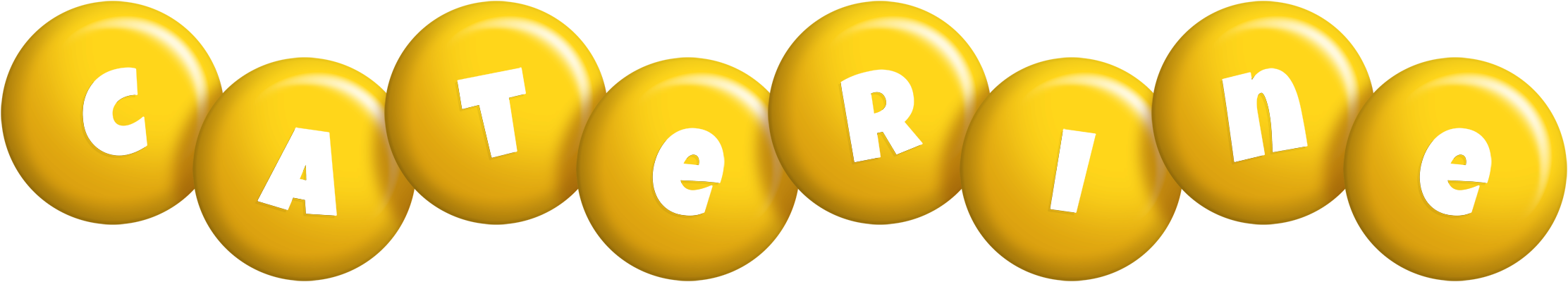 Caterine candy-yellow logo