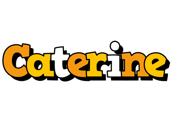 Caterine cartoon logo