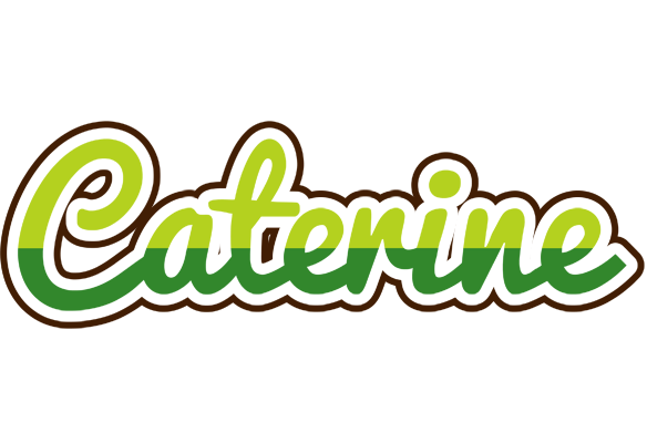 Caterine golfing logo