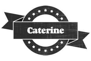 Caterine grunge logo