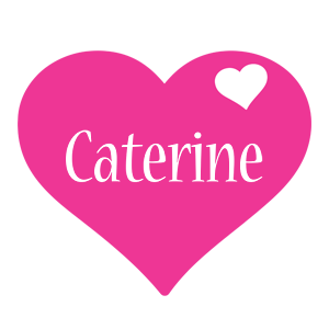 Caterine love-heart logo