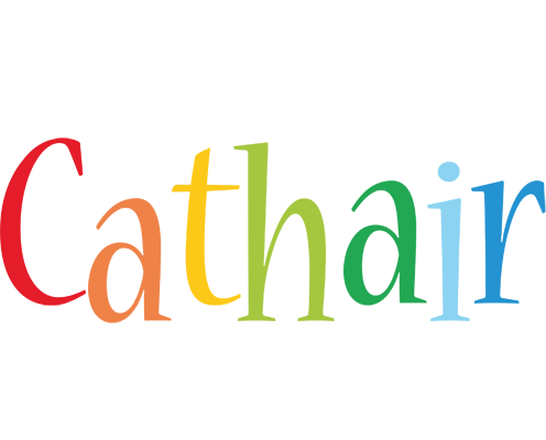 Cathair birthday logo