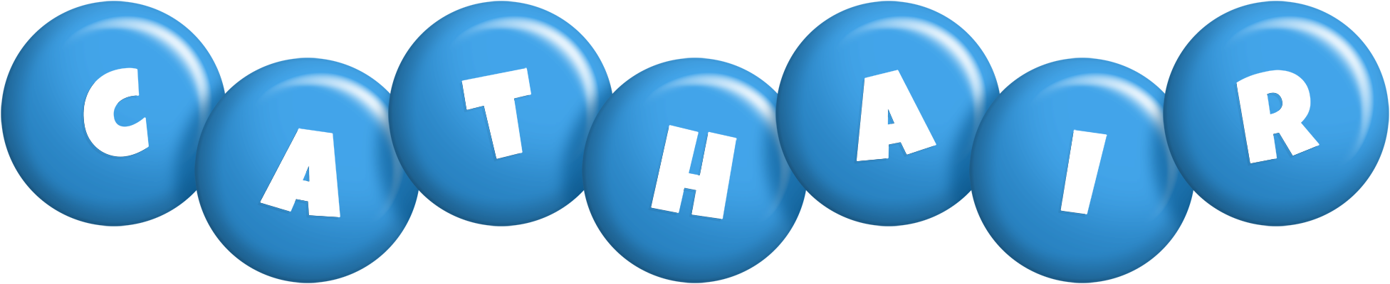 Cathair candy-blue logo