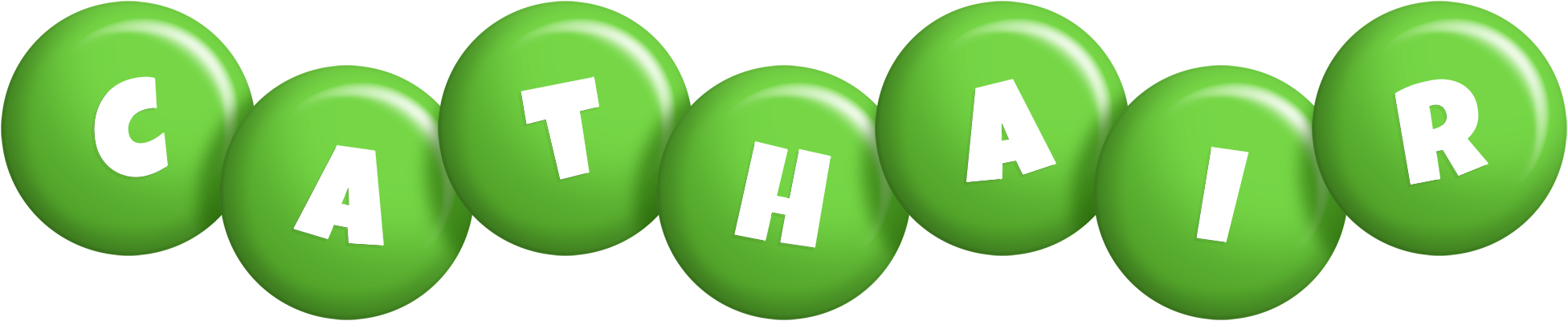 Cathair candy-green logo