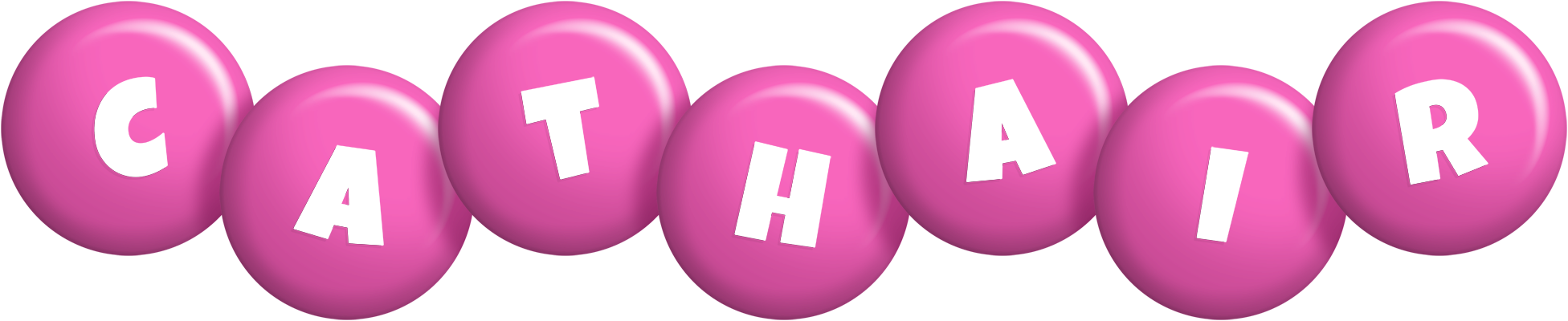 Cathair candy-pink logo