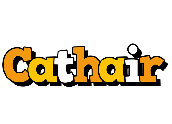 Cathair cartoon logo