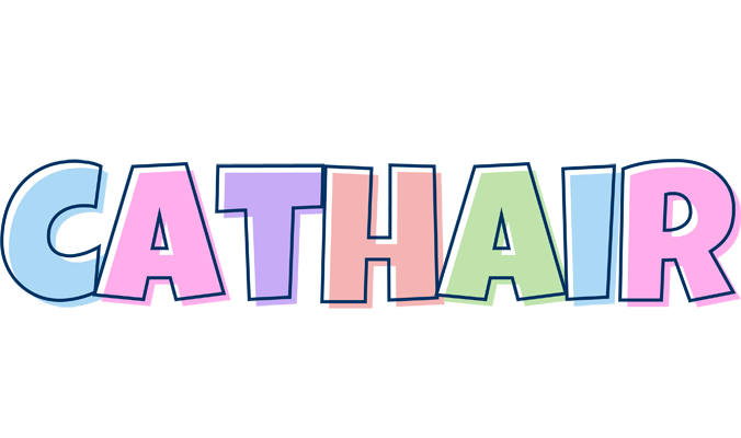 Cathair pastel logo