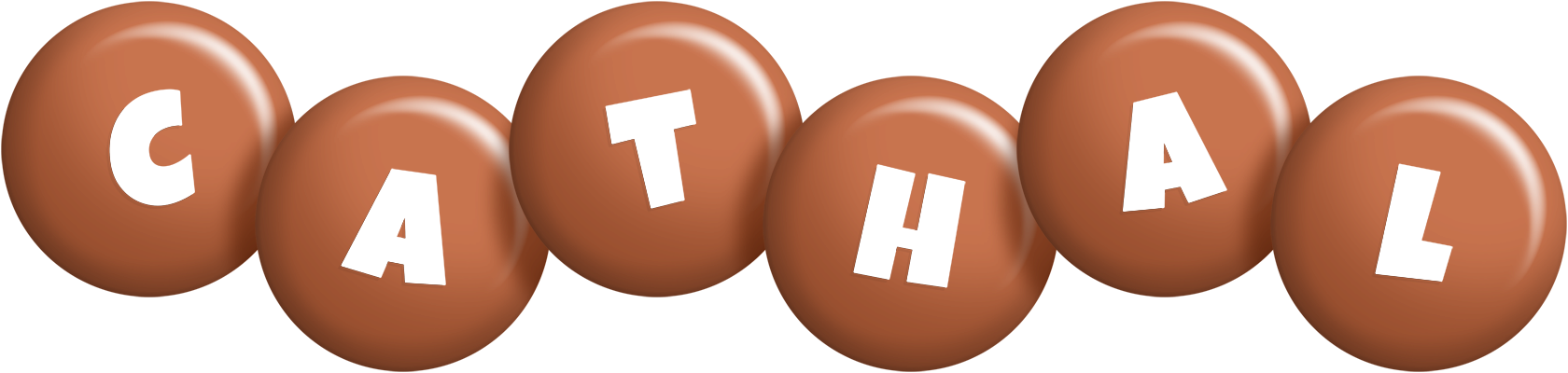 Cathal candy-brown logo