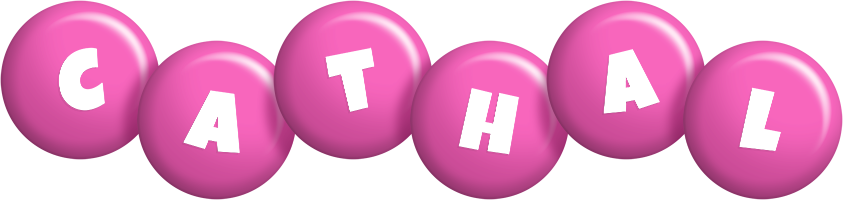 Cathal candy-pink logo