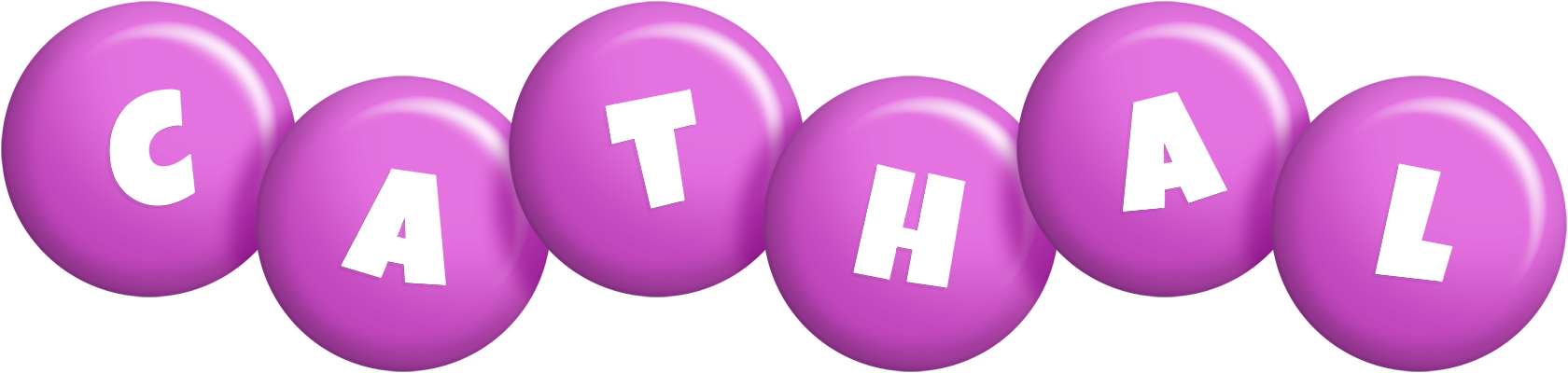 Cathal candy-purple logo