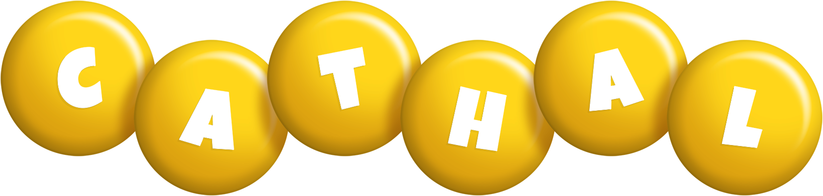 Cathal candy-yellow logo
