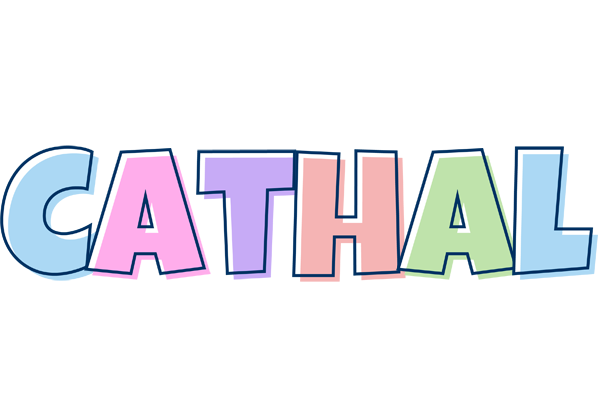 Cathal pastel logo