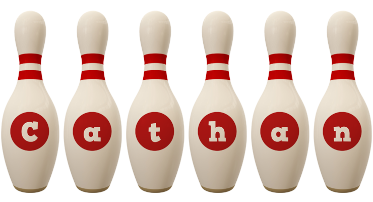 Cathan bowling-pin logo