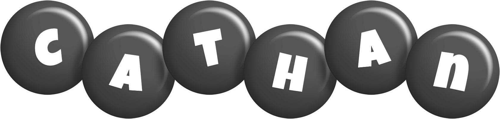 Cathan candy-black logo