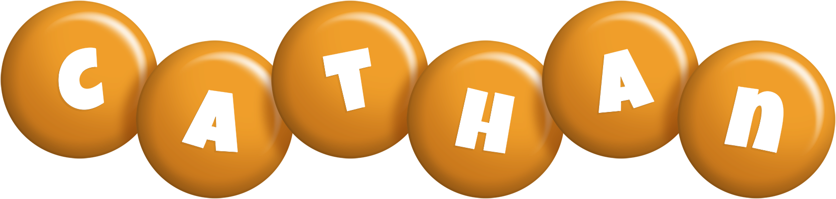 Cathan candy-orange logo