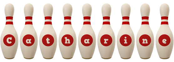 Catharine bowling-pin logo