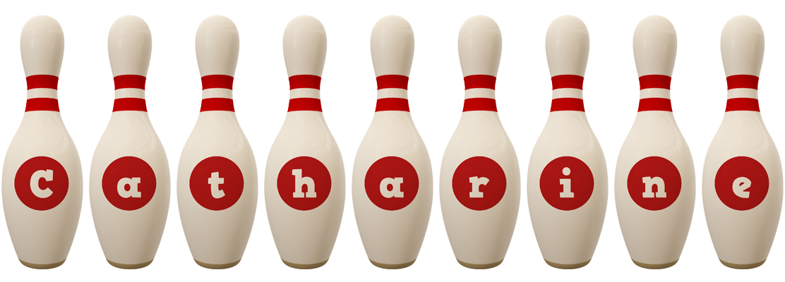 Catharine bowling-pin logo
