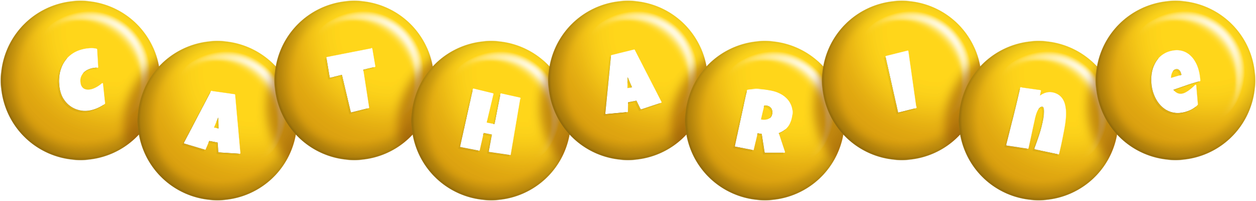 Catharine candy-yellow logo