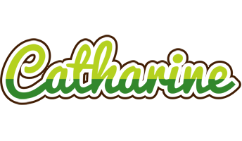 Catharine golfing logo