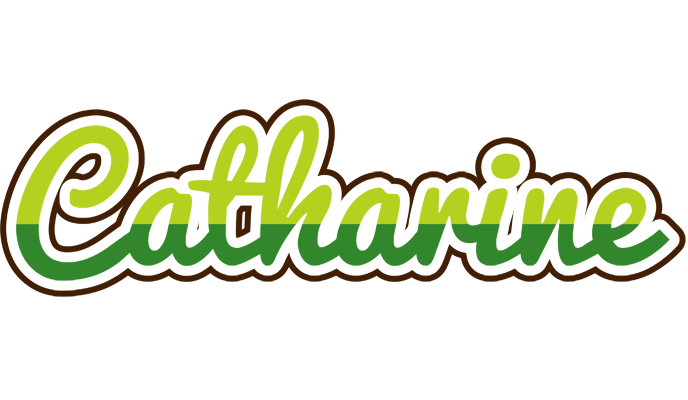 Catharine golfing logo