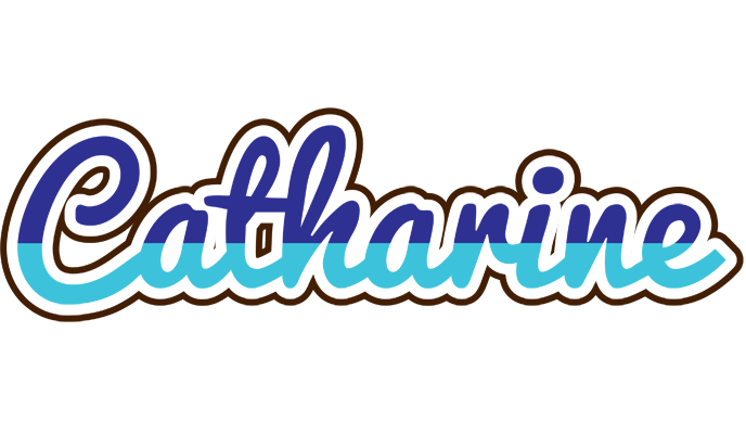 Catharine raining logo