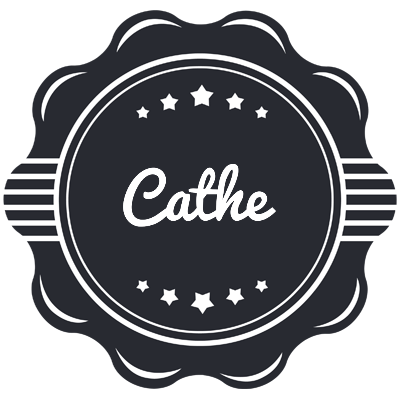 Cathe badge logo