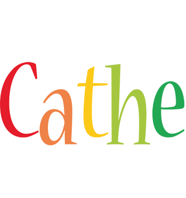 Cathe birthday logo