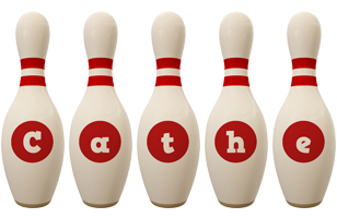 Cathe bowling-pin logo