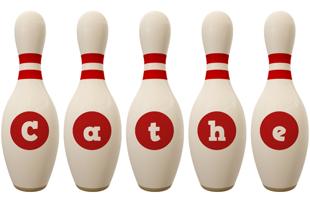 Cathe bowling-pin logo